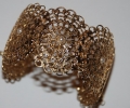 Vintage Style Gold Cuff with Pearls Vintage Style Gold Cuff with Pearls