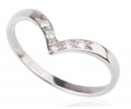 White Gold and Diamond Vintage Style Ring Side View White Gold and Diamond Vintage Style Ring Side View