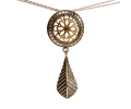 Gold and Silver Vintage Necklace Gold and Silver Vintage Necklace