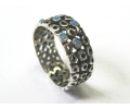 Silver Vintage Style Opal Ring