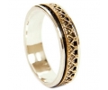 Silver and Gold Vintage ring - side view Silver and Gold Vintage ring - side view