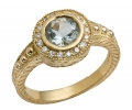 Gold Vintage Style Diamond Ring Gold Vintage Style Diamond Ring