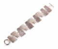 Vintage Style Silver Bracelet Tilted View Vintage Style Silver Bracelet Tilted View