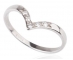 White Gold and Diamond Vintage Style Ring Side View White Gold and Diamond Vintage Style Ring Side View