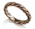 Timeless Gold Vintage Style Wedding Ring Side View Timeless Gold Vintage Style Wedding Ring Side View
