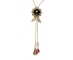 Onyx and Pearl Vintage Style Necklace Onyx and Pearl Vintage Style Necklace