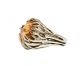 Silver Vintage Ring with Aventurine Stone horizontal view