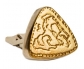 Gold&Silver Triangular Shaped Vintage Cuff