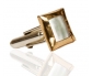 Gold&Silver Mother of Pearl Vintage Cuff