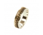 Silver and Gold Vintage ring - side view