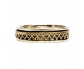 Silver and Gold Vintage ring - front view