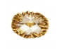 14k Vintage Ring with Zircon Gemstone front view