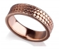 Vintage Gold Wedding Ring side view