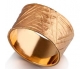 Gold Vintage Style Wedding Ring Side View