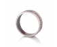 Amazing Silver Vintage Style Wedding Ring vertical view