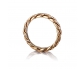 Timeless Gold Vintage Style Wedding Ring Vertical View