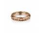 Classic Gold Vintage in Style Wedding Ring Front View