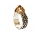 Gold & Silver Vintage style Ring Vertical View