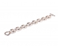 Antique Style Silver Bracelet Side View